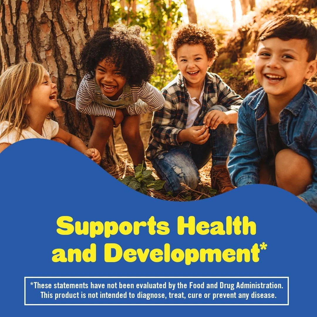 L'Il Critters Gummy Vites Daily Kids Multivitamins Assorted Fruit Flavors for...