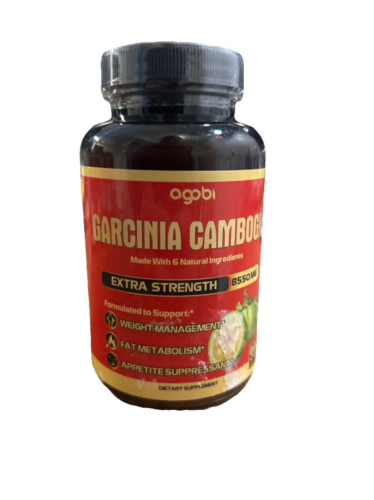 Garcinia Cambogia Extra Strength 90 Capsules 8550 Mg Expires March 2027 New