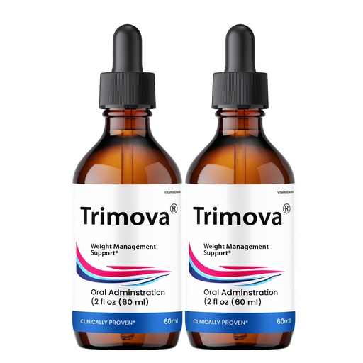 [335777951215] Trimova Drops, All Natural Formula, Overall Wellness & Energy (2 pack)