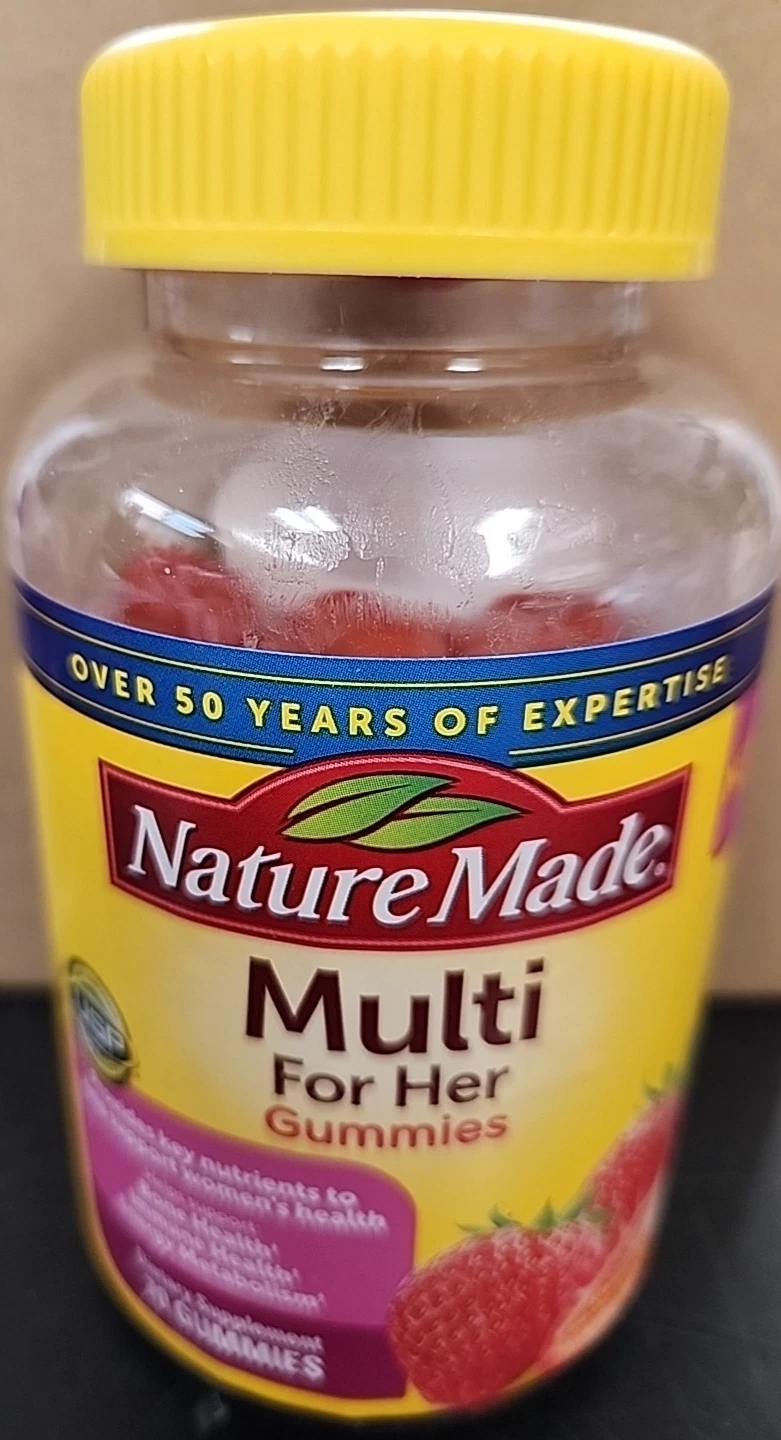 Nature Made Multivitamin for her / 70 gummies/Strawberry