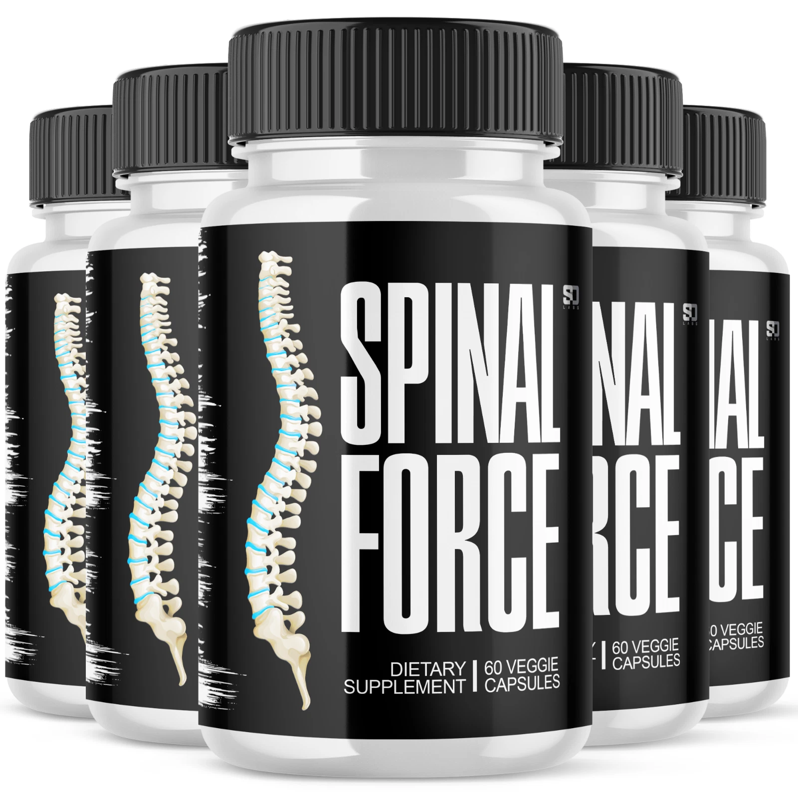 Spinal Force - Support Comfort and Flexibility for Spine and Back (5 Pack)