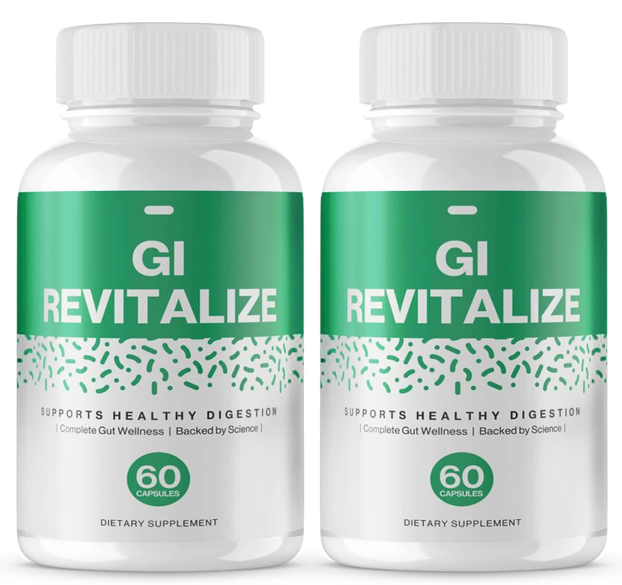 GI Revitalize Supports Digestive Health Dietary Supplement (120 Capsules) 2-Pack
