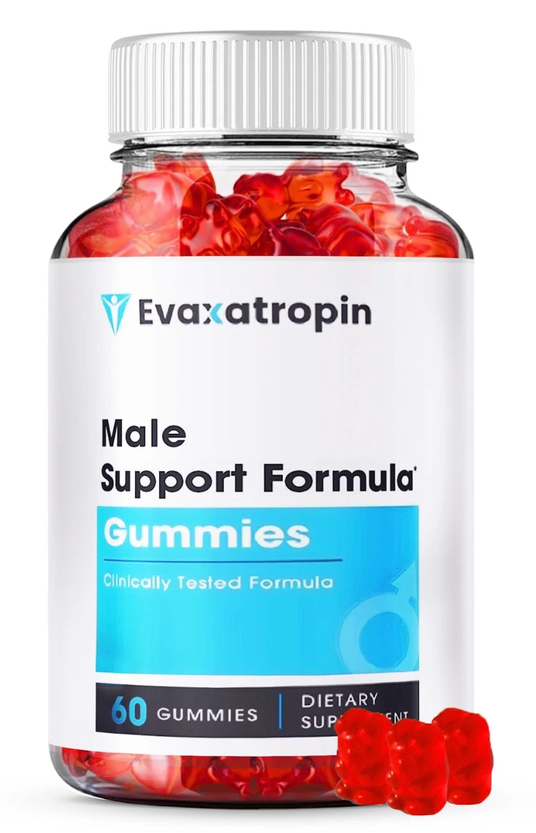 (1Pack) Evaxatropin Male Gummies - Evaxa tropin Gummy for Men - Male Enhancement