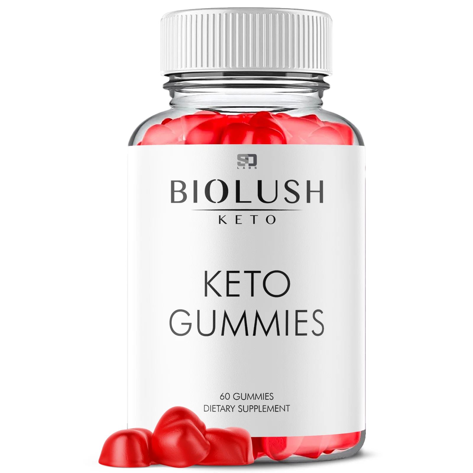 BioLush Keto Gummies, Bio Lush Keto ACV Gummies for Weight Loss (60 Gummies)
