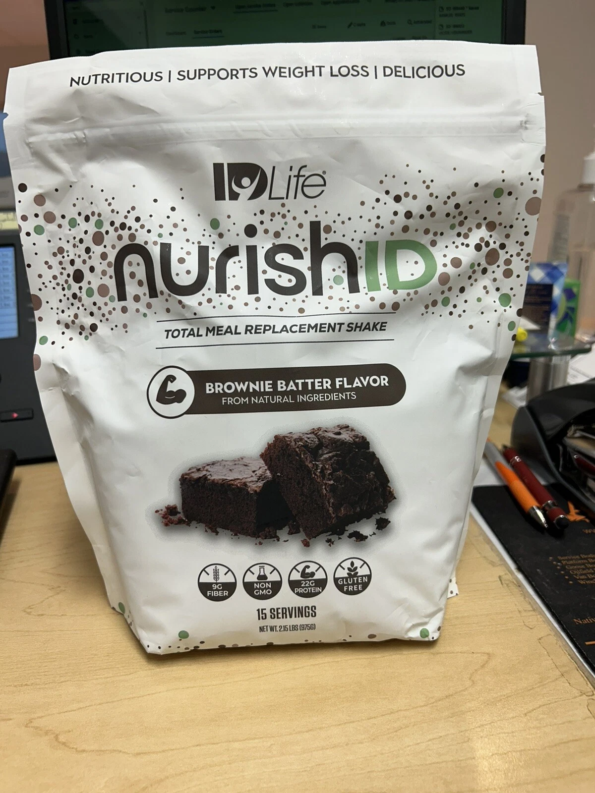 IDLife - NurishID Shake - Brownie Batter - Total Meal Replacement Shake