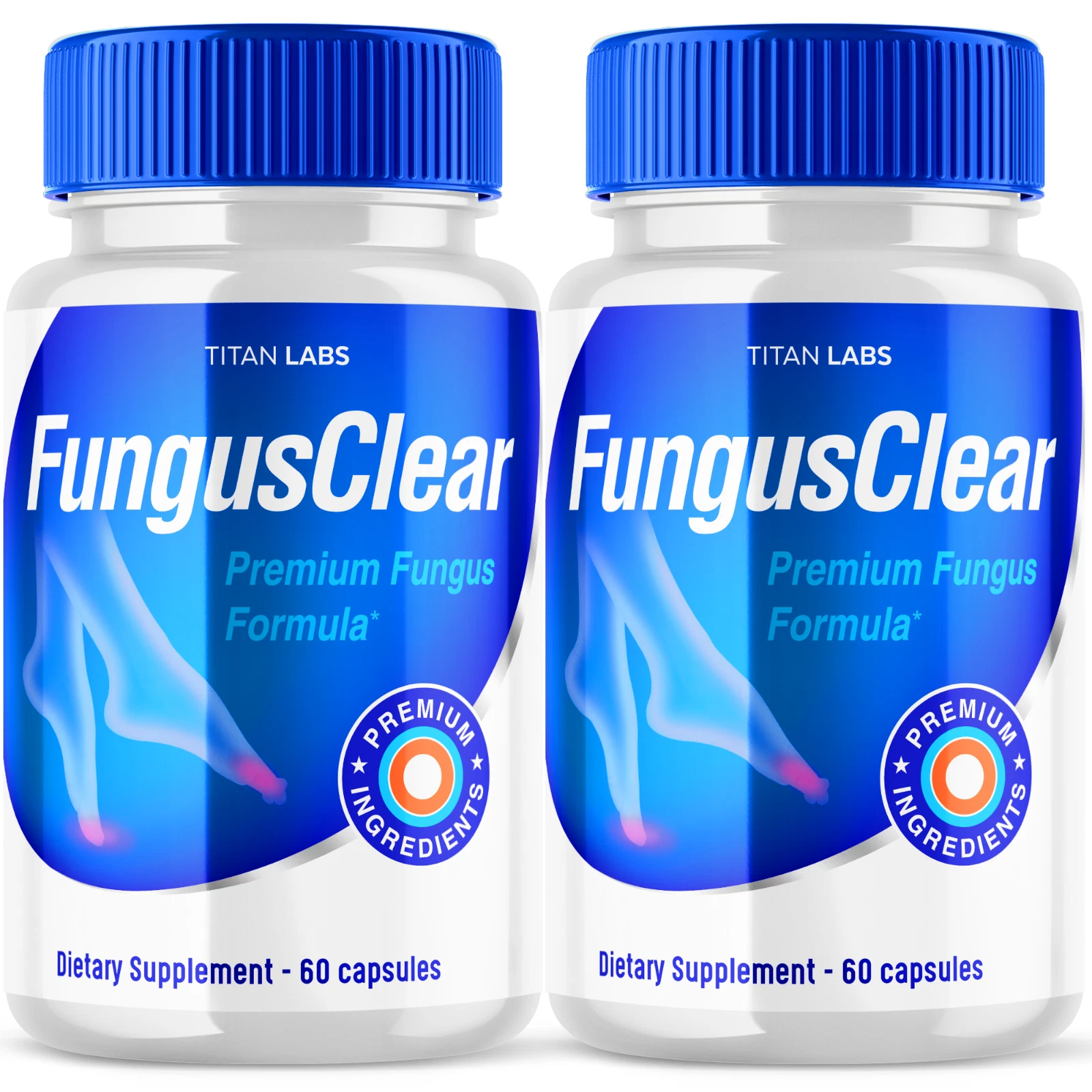 Fungus Clear, The Clear Nail Formula Pills, Fungus Nails Probiotic (2 Pack)