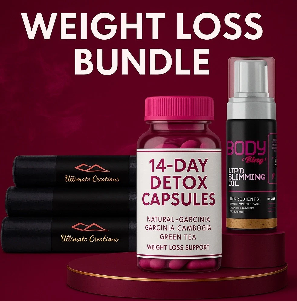 Lipo Slimming Oil 14 Day Detox Capsules Osmotic Body Wrap