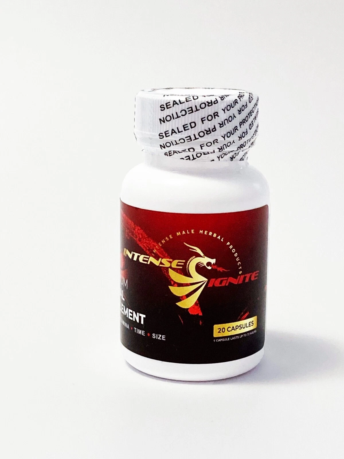 [226768530442] Intense Ignite Fast Acting Male Enhancement Support Natural Formula - 20 Pills