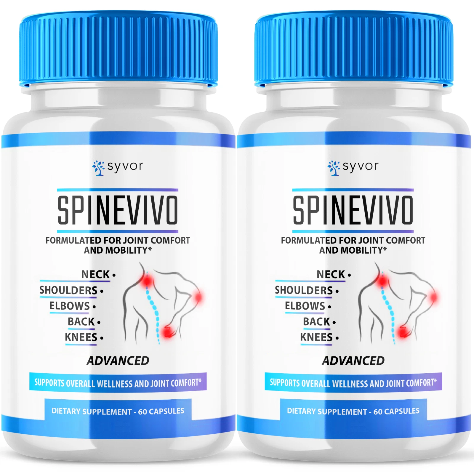 [286257847453] SpineVivo Advanced Joint Support Spine Vivo Formulated for Mobility 120 Capsules