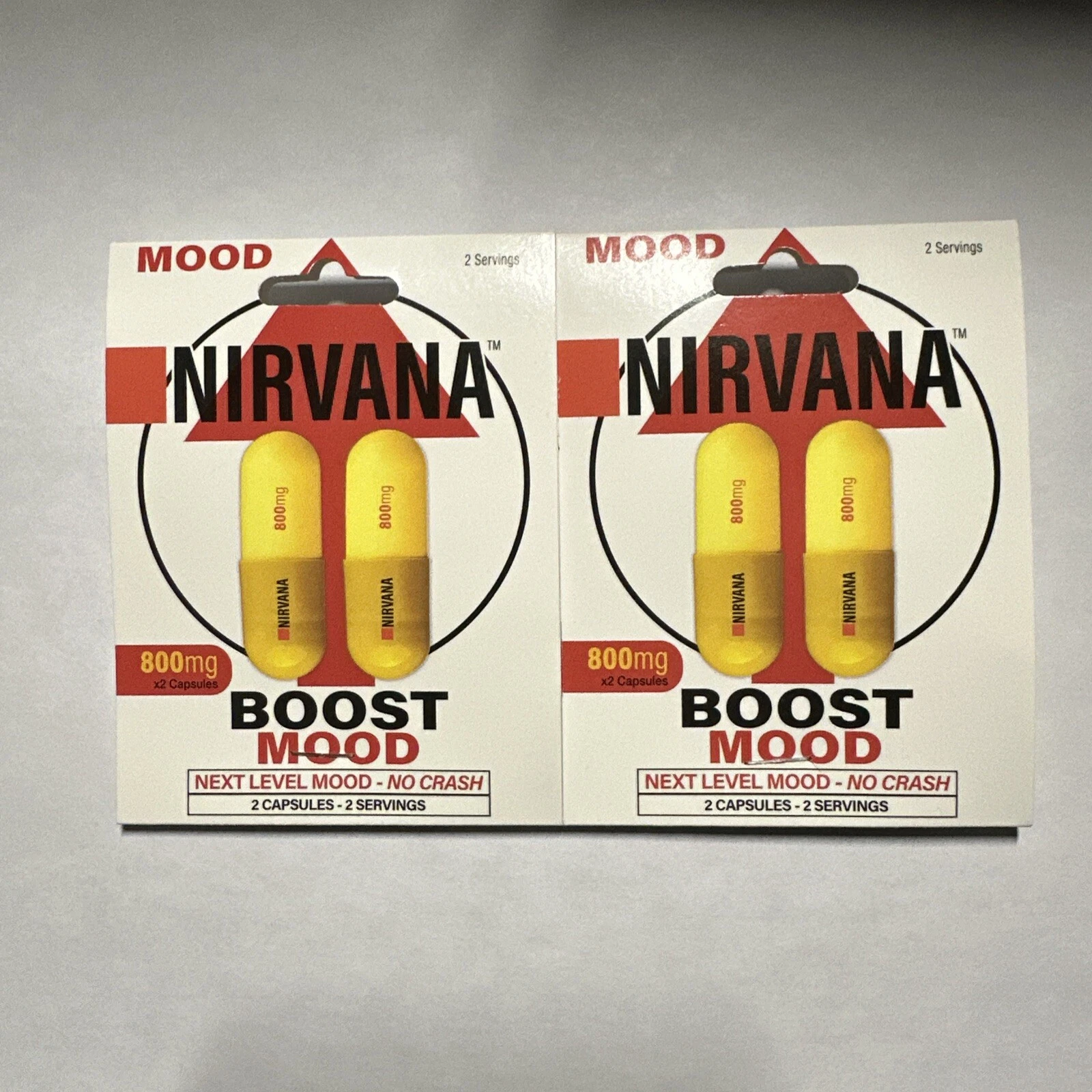 Nirvana Nootropic Nootropic Focus Mind Body XR 2 Packs 4 Capsules 800mg USA