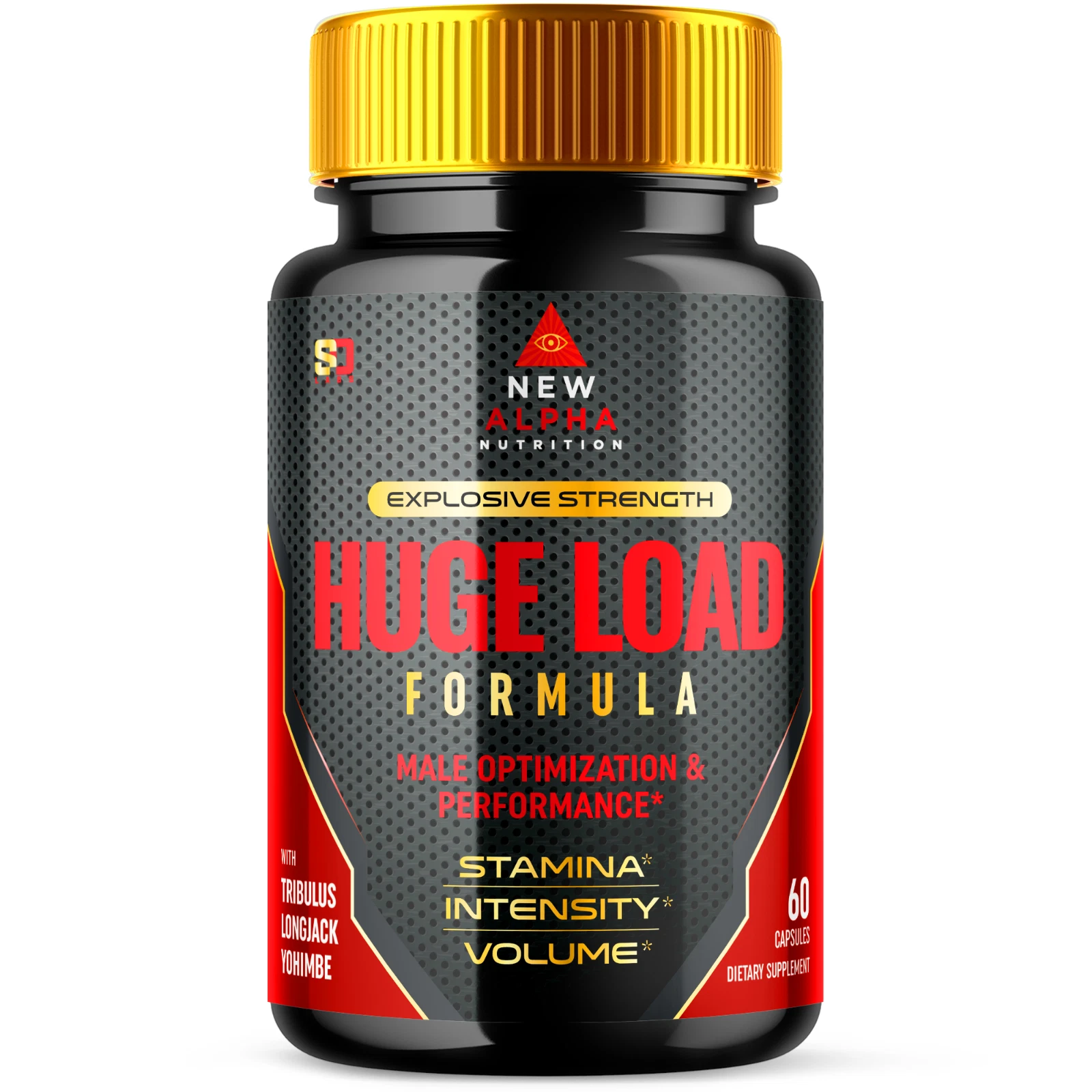 [286041428538] Huge Load Formula Optimizes Strength, Boost Performance and Stamina 60 Capsules