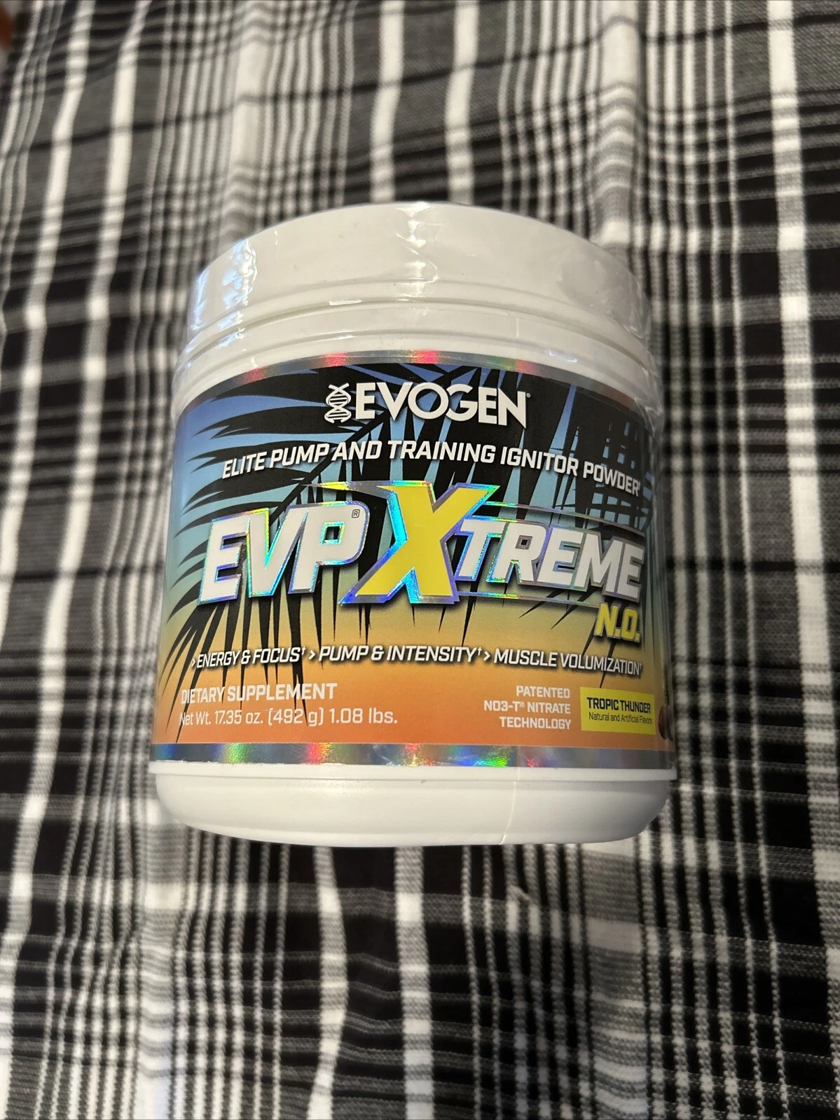 Evogen EVP Xtreme Elite Pump & Training Ignitor Tropic Thunder 17.35oz Powder