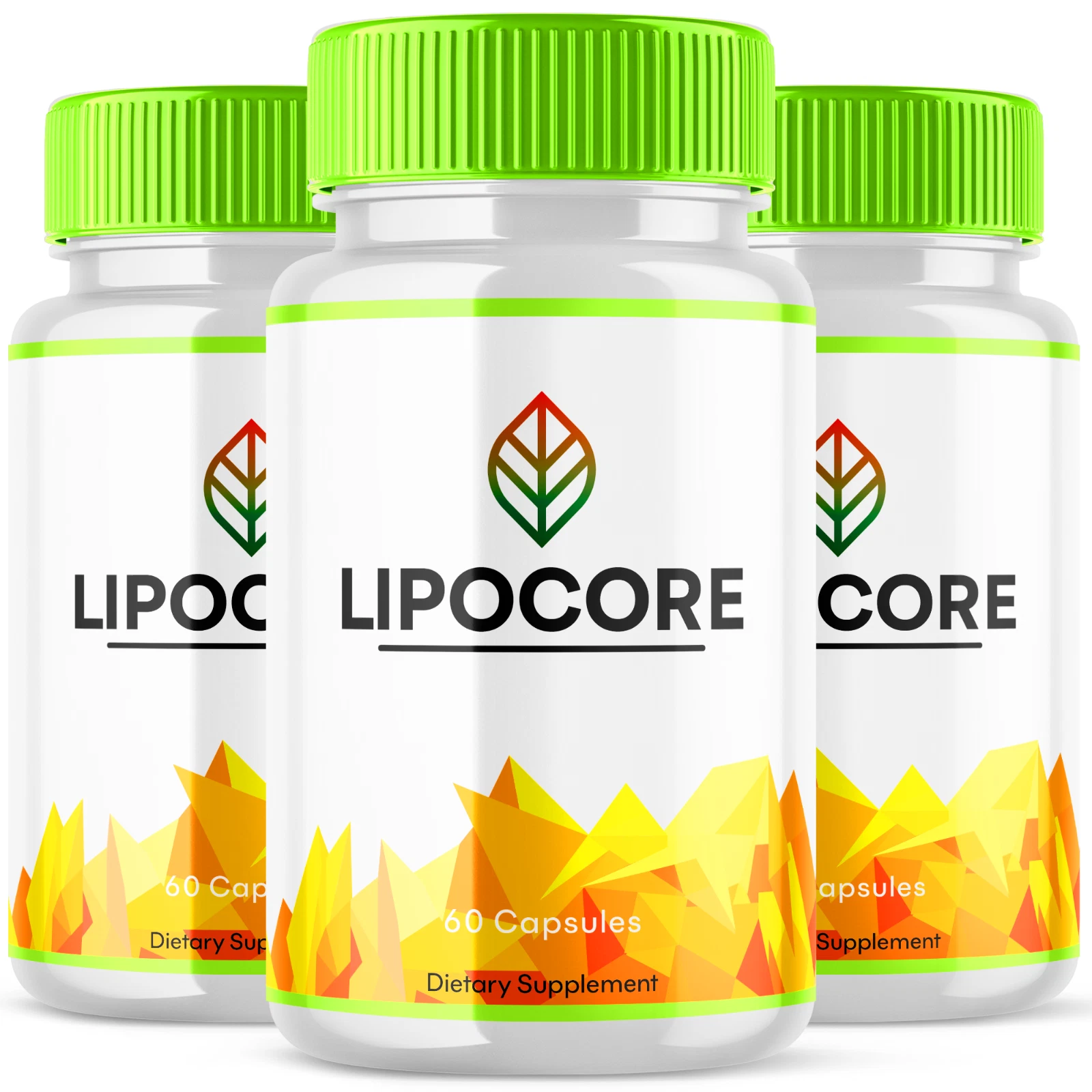 Lipocore Advanced Formula Natural Fitness Support Vitamin Supplement 180 Capsule