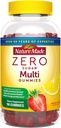 Nature Made Zero Sugar Multivitamin Gummies 190 Gummies 95 Day Supply Exp 11/25