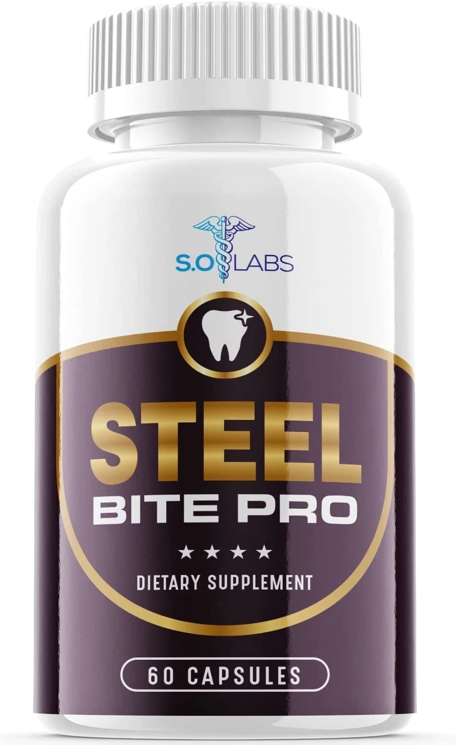 [166834727560] 1-Steel Bite Pro Dental Dietary Supplement Pills for Teeth and Gums Repair