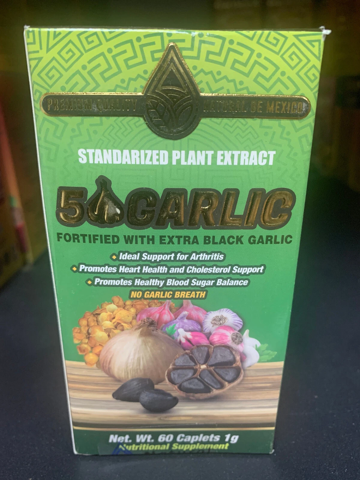 5 Ajos Suplemento / 5 Garlic Supplement 60 Capletas