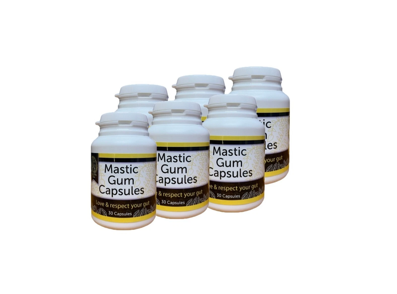 Mastic Gum 6*30 Vegan capsules (500 mg/capsule; 30 capsules)