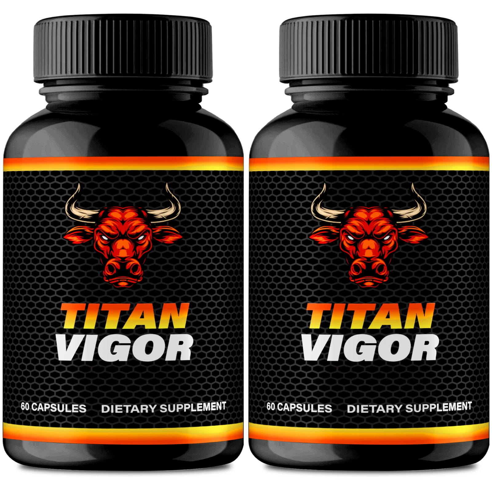 (2 Pack) Titan Vigor Male Capsules, TitanVigor for Men Endurance and Stamina