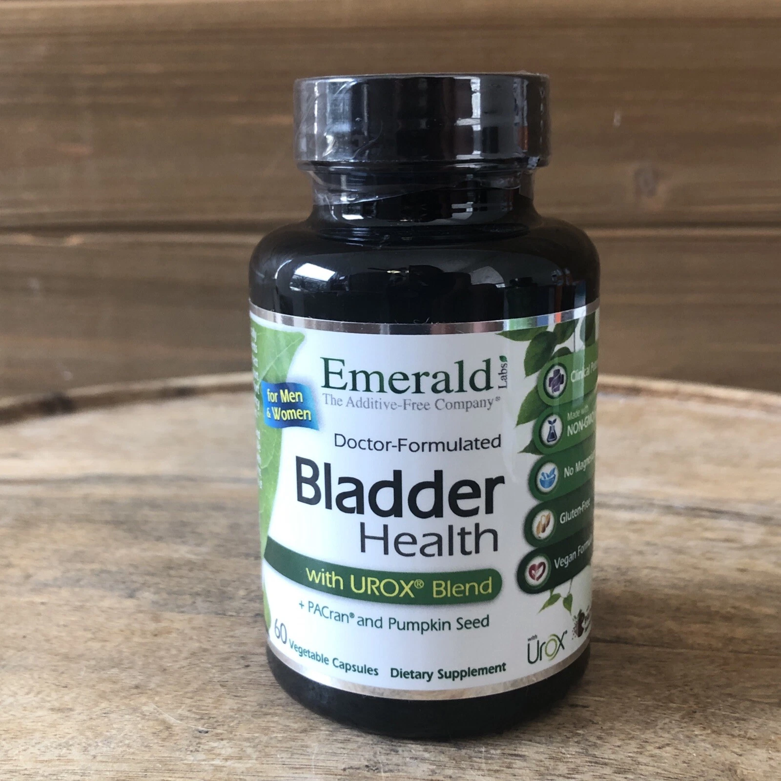 Emerald Laboratories Bladder Health with Urox Blend 60 Veg Capsules - Exp 9/27