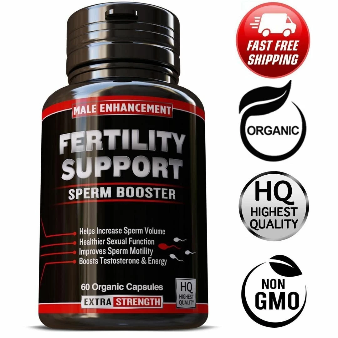 [185721262805] MALE FERTILITY BOOSTER CONCEPTION AID MALE SUPPORT INCREASE SPERM MOTILITY VOLUM