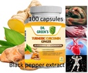 Turmeric Curcumin with Ginger and Bio pepper 2600mg Triple Strength Capsules 100