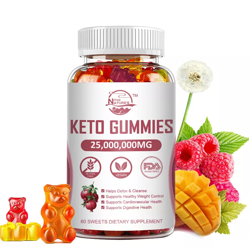 Valiant Keto + ACV Gummies, Advanced Weight Loss & Energy Formula 60 Gummys