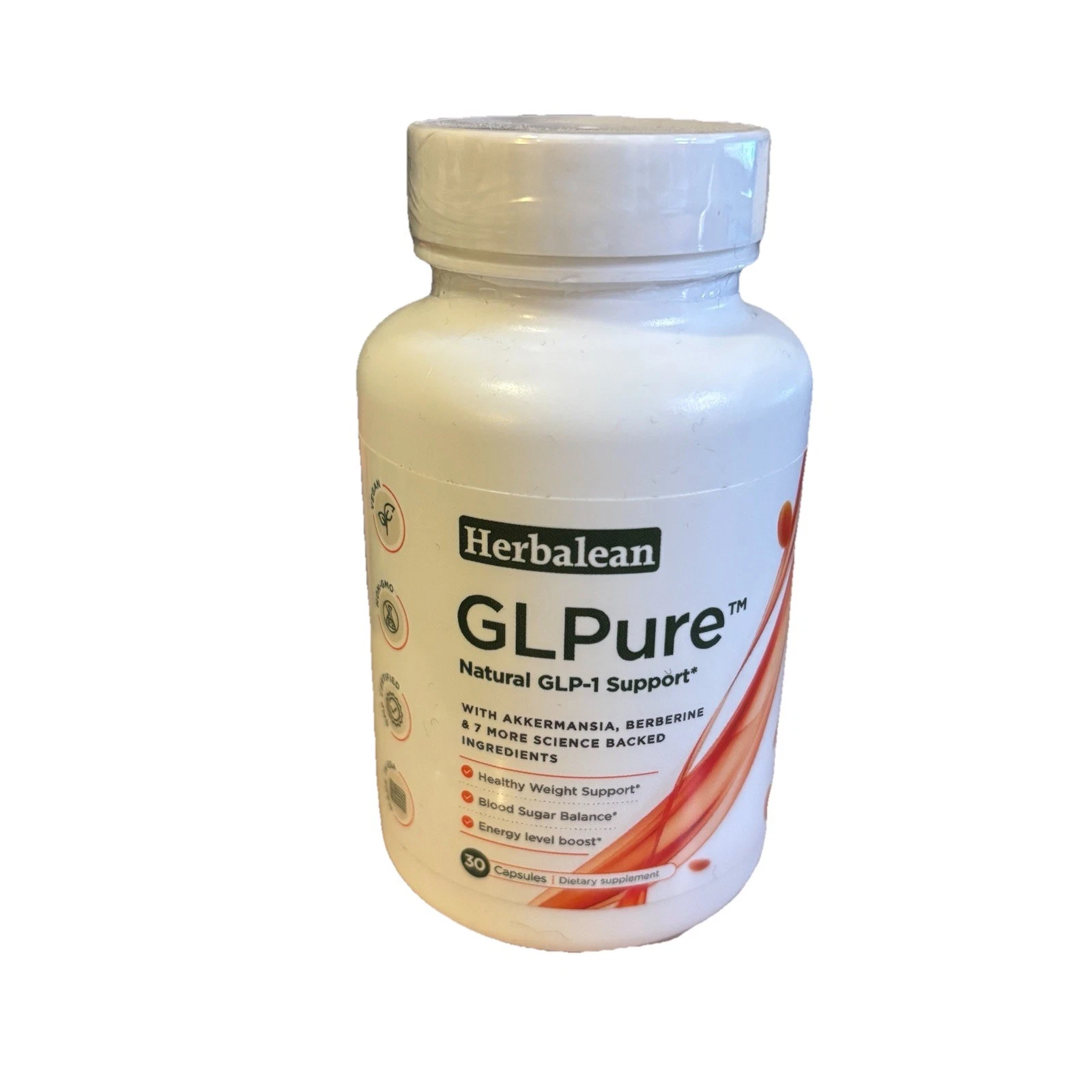GLPure Weight Loss Supplement by Herbalean 30 count (1 per day) Exp 09/2026