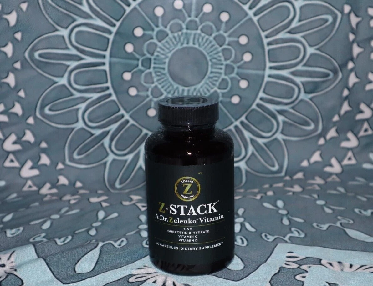 Z-Stack Immune Support Vitamin by Dr Zelenko Vitamin C, D, Zinc and Quercetin