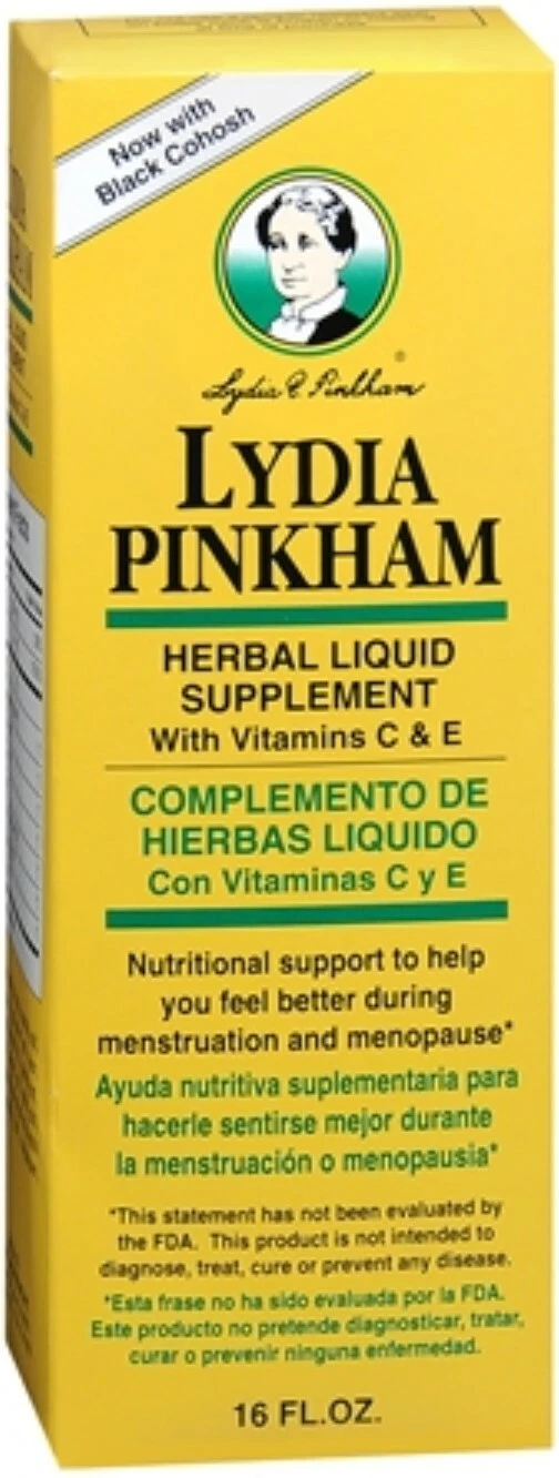 [124809729167] Lydia Pinkham Herbal Liquid Supplement 16 oz