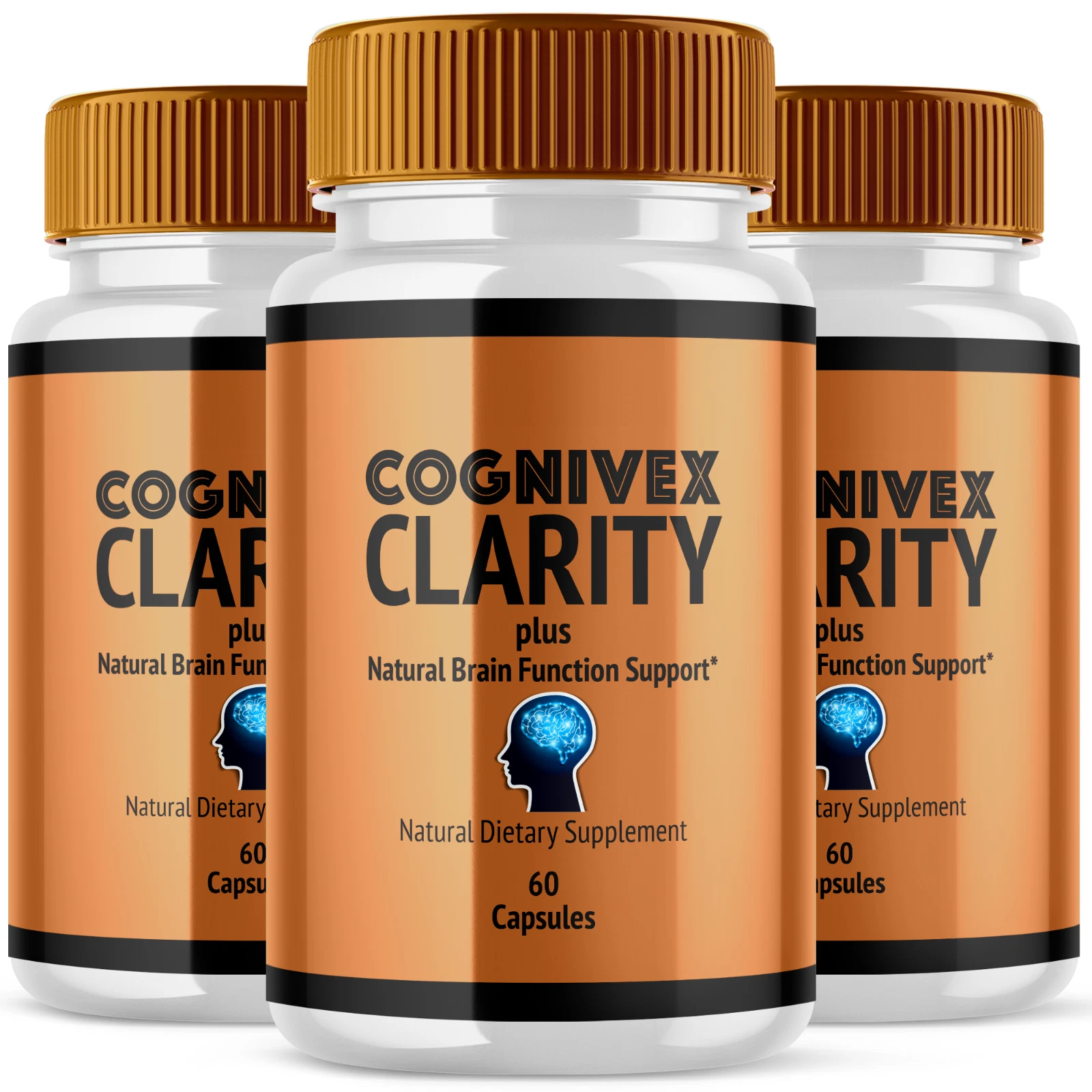Cognivex Clarity Advanced Nootropic Supplement Brain Function Support 180 Pills