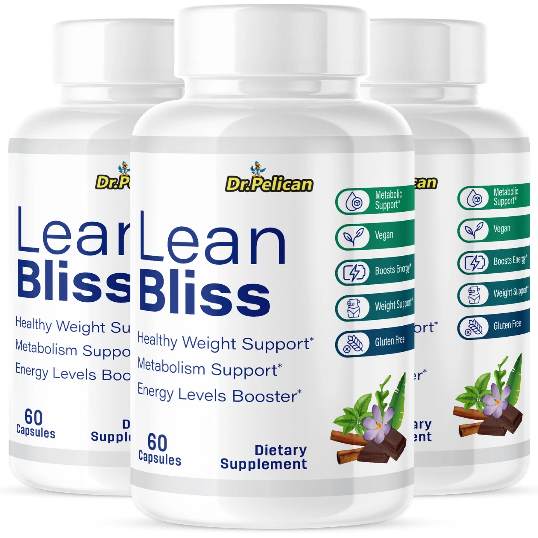 Lean Bliss- Blood/Weight Support- 3 Bottles- 180 Capsules