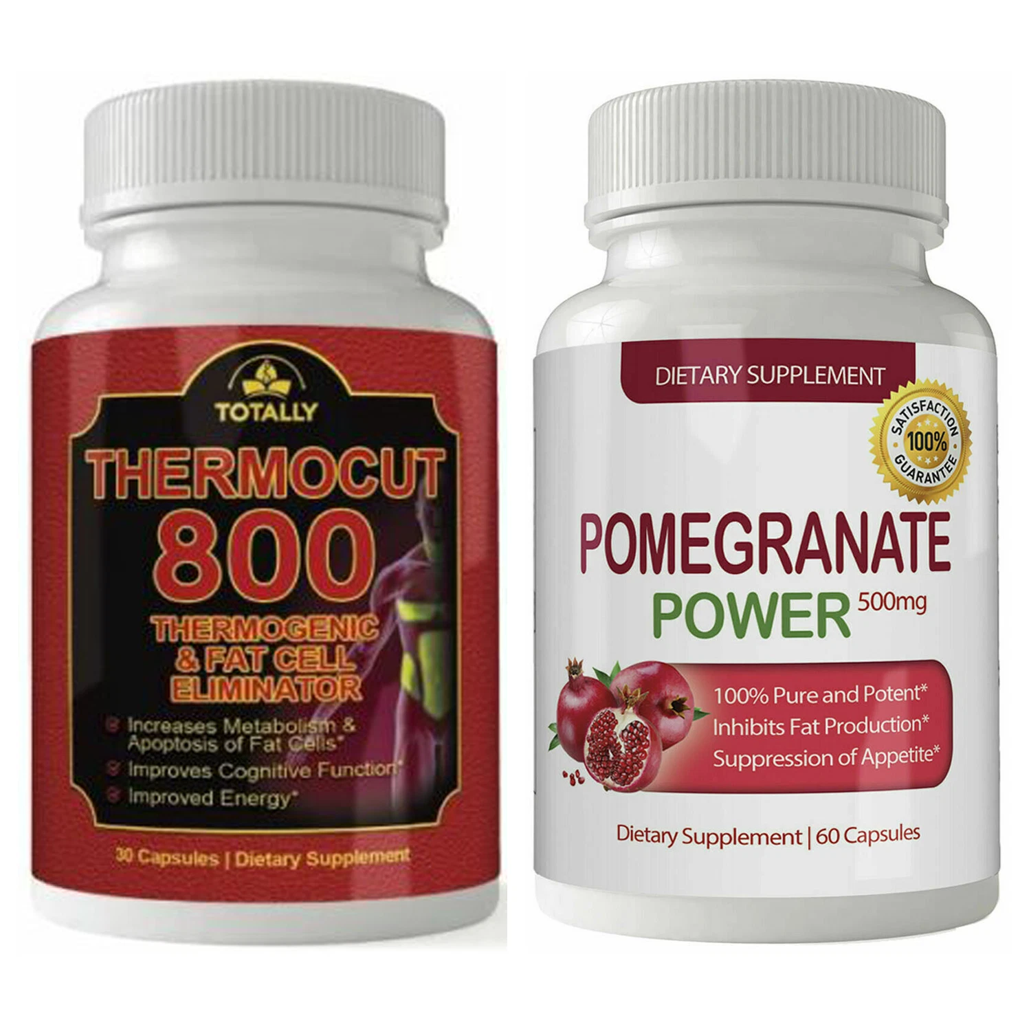 Thermogenic Weight Loss Pomegranate Extract Appetite Control Fat Burn Supplement