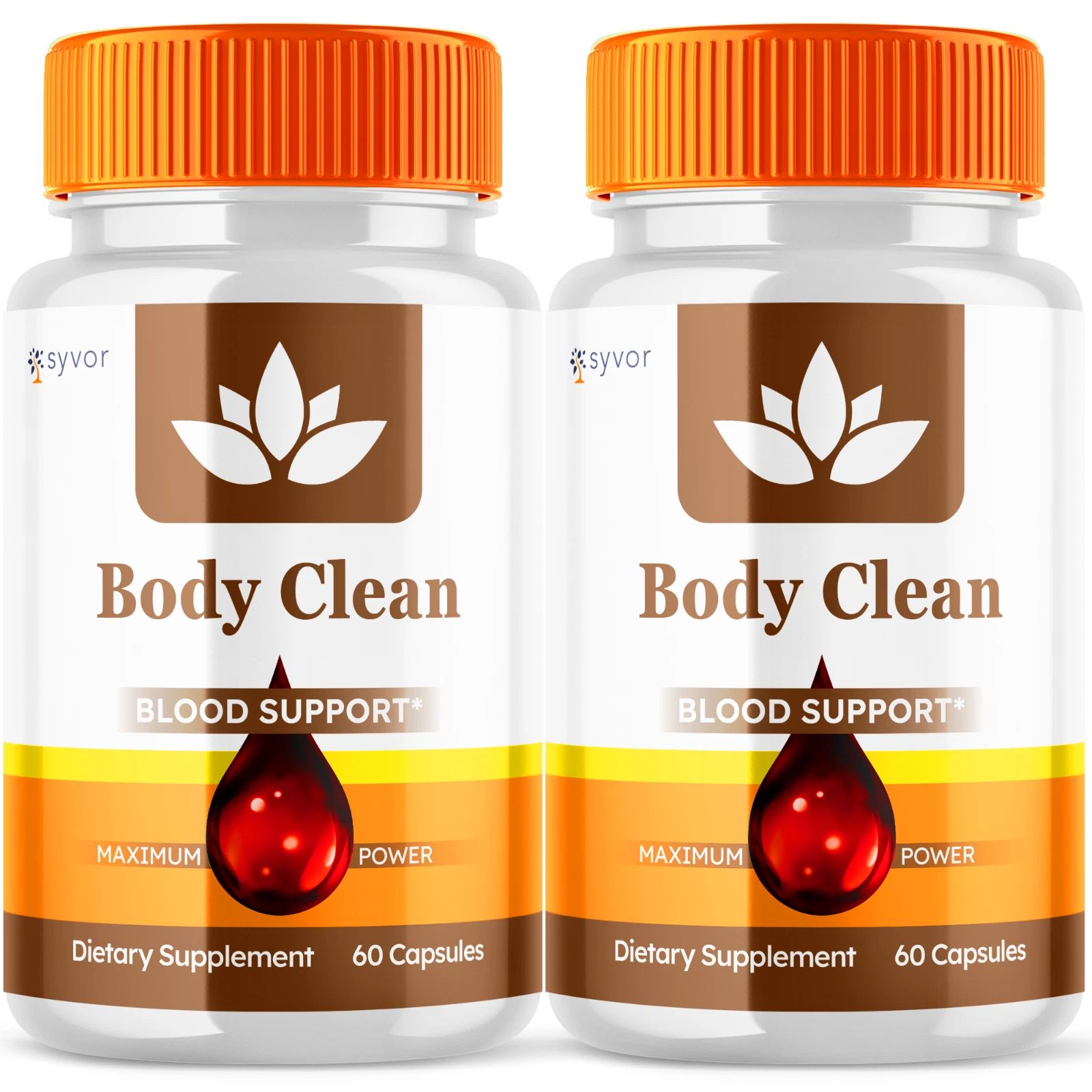 [286281252413] Body Clean Blood Support Maximum Strength Vitamin Natural Glyco Optimizer 120Ct