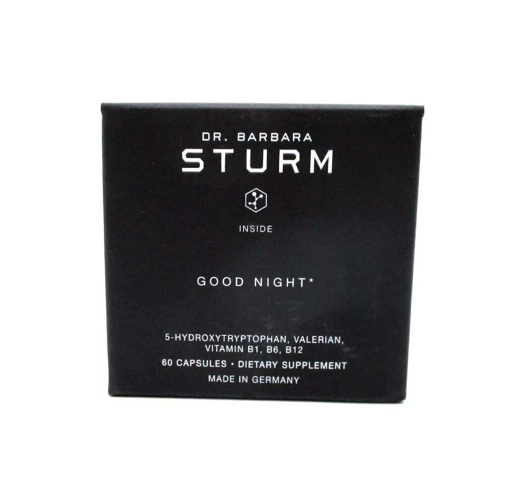 Dr Barbara Sturm Good Night Dietary Supplement ~ 60 Capsules ~ BNIB