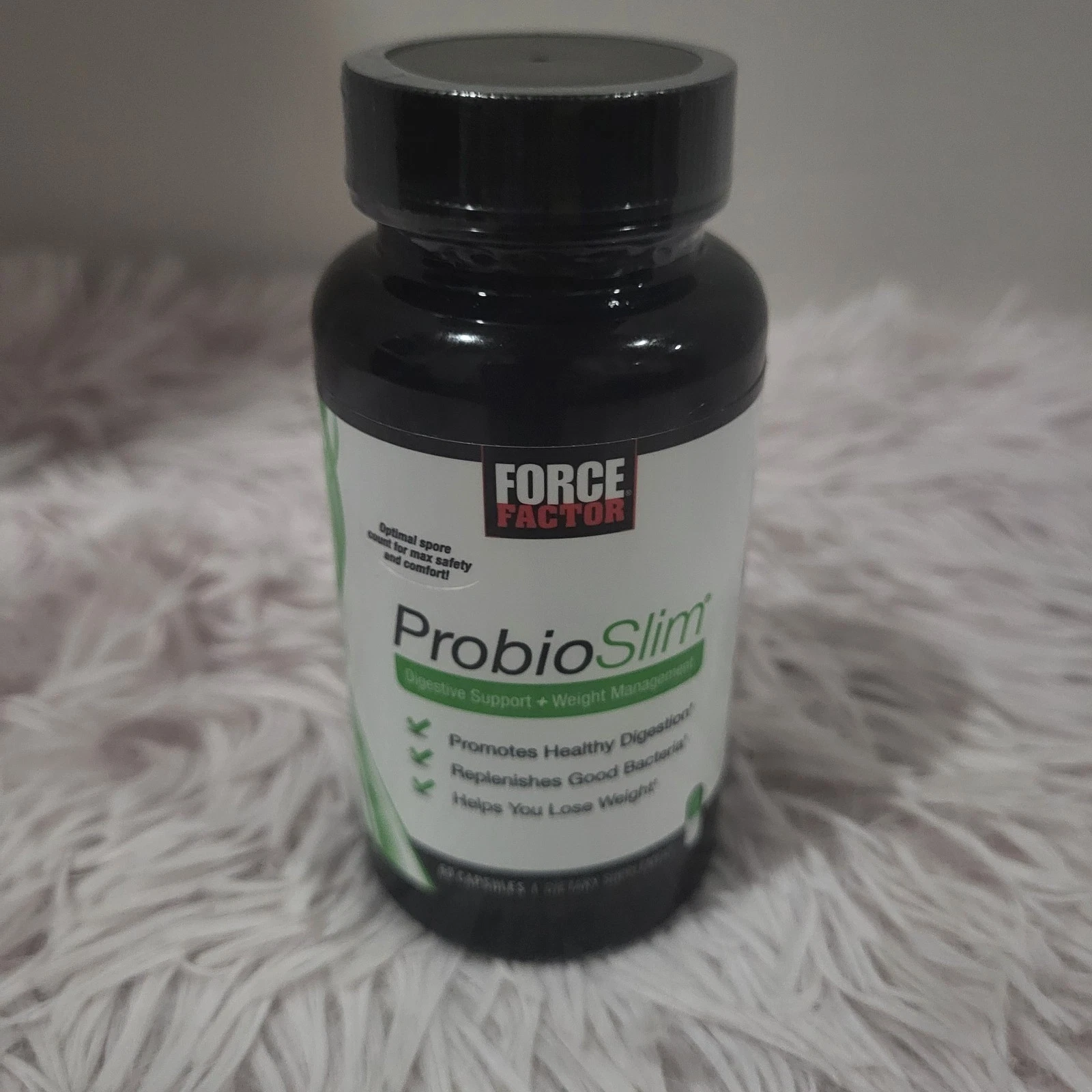 Force Factor ProbioSlim Probiotic Supplement Weight Loss Pills (60 Caps)
