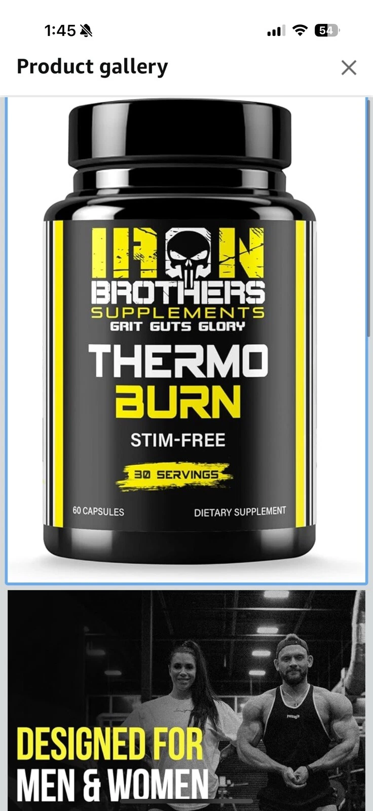 STIMULANT FREE FAT BURNER FOR MEN AND WOMEN