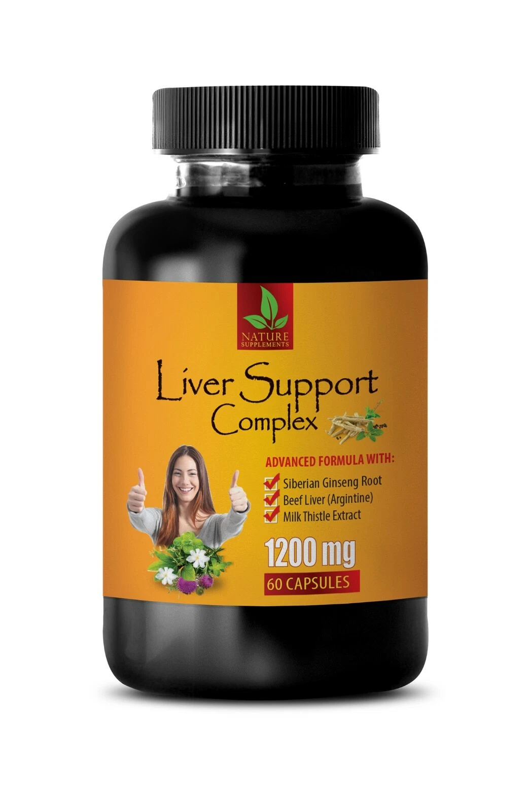 liver protection - LIVER SUPPORT COMPLEX - liver detox - 60 Capsules