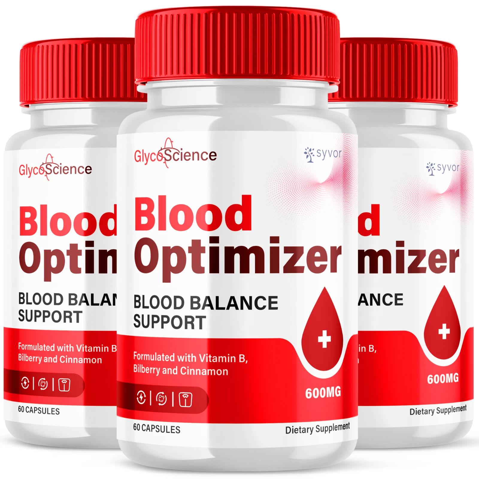 GlycoScience Blood Advanced Formula Glycogen Max Support Supplement 180 Capsules