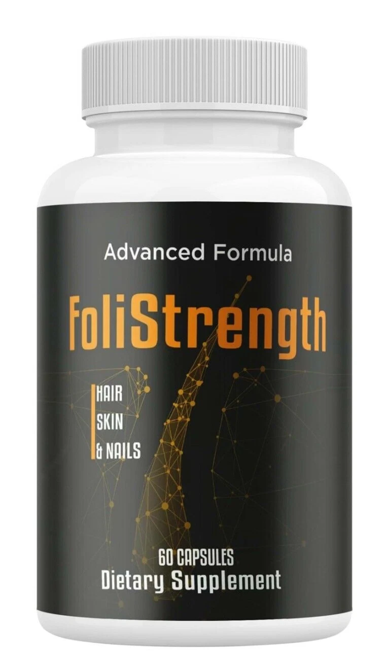 (1 Pack) FoliStrength Hair Growth Pills, Foli Strength for Hair, Skin, & Nails