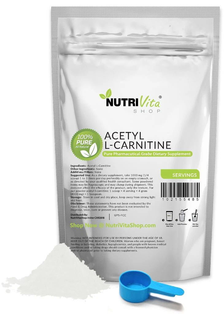 500g (1.1lb) NEW 100% PURE ACETYL L-CARNITINE (ALCAR) POWDER USP GRADE