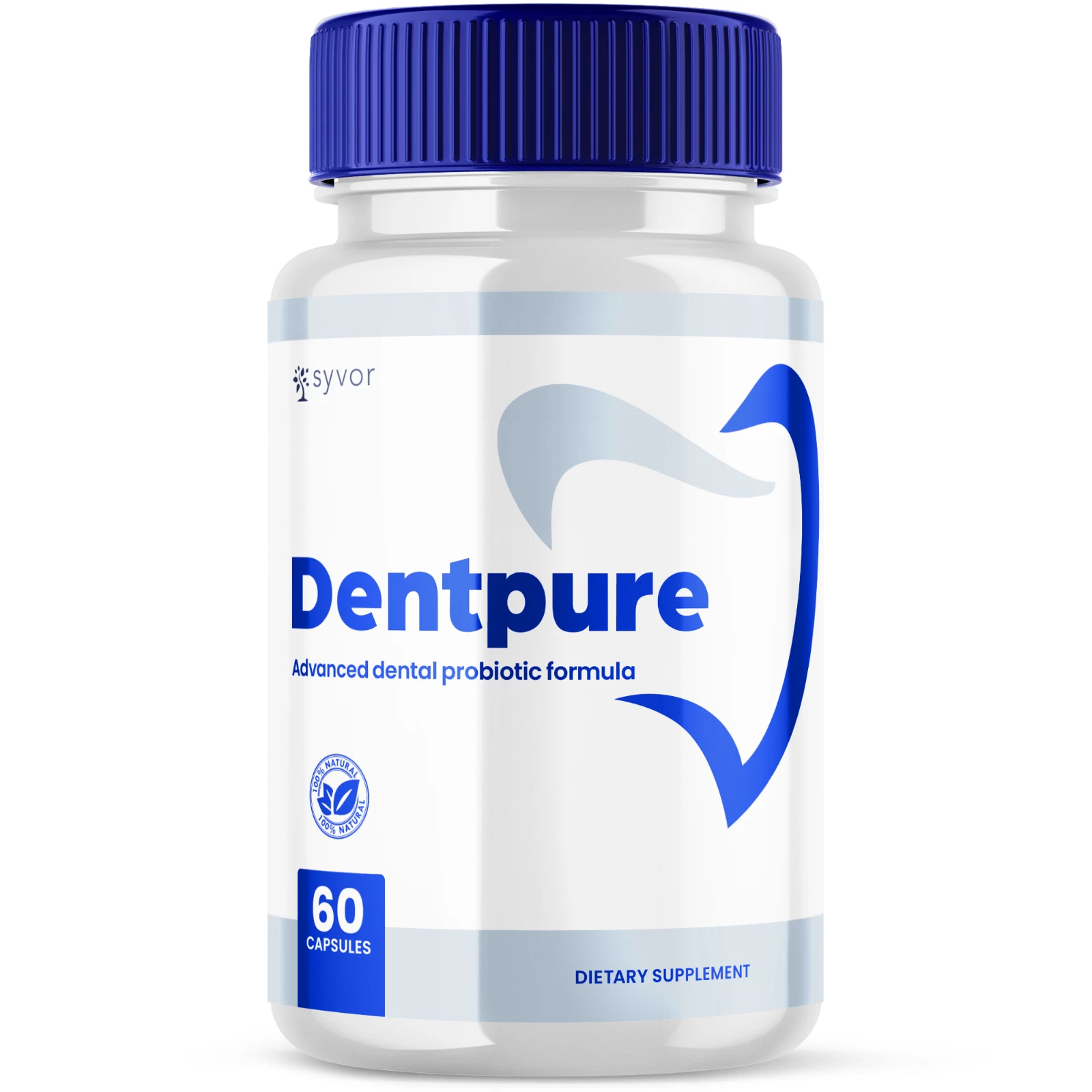 Dentpure Advanced Dental Probiotic Formula for Healthy Teeth & Gums 60 Capsules