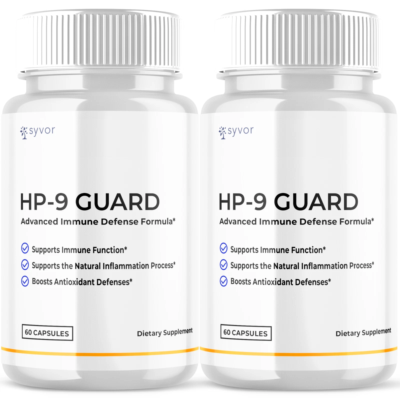 HP9 Guard Wellness Support Pills Advanced Formula Balance Support 120 Capsules