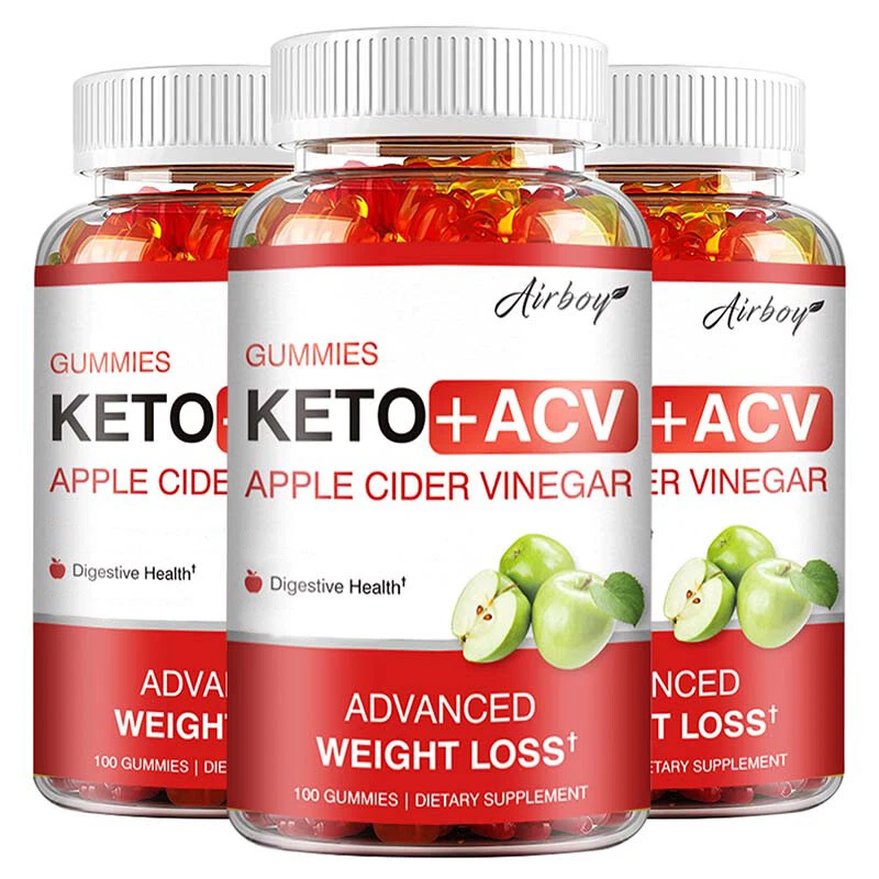 Keto+ACV Gummies -Fat Burning, Weight Control, Appetite Suppression, Weight Loss
