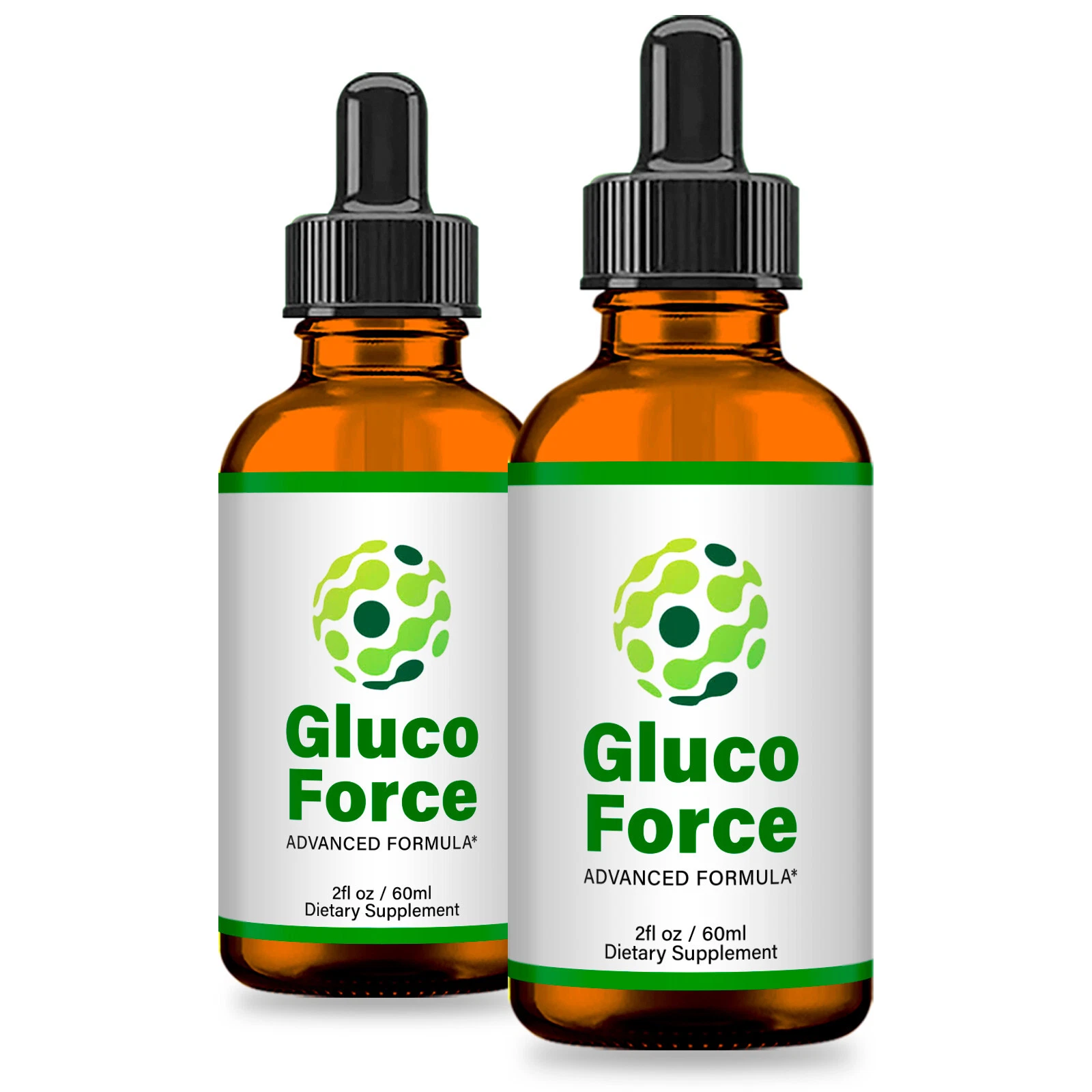 Gluco Force - Gluco Force Liquid Drops (2 Pack)