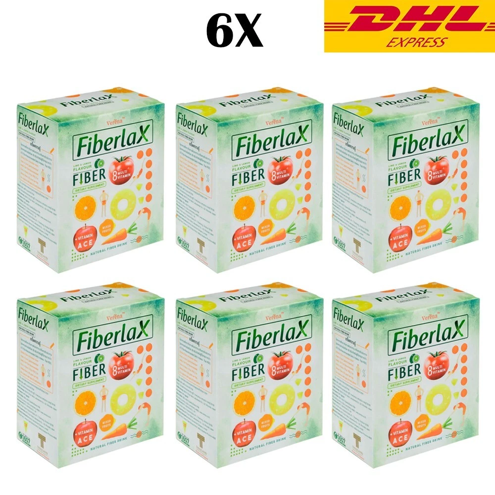 Verena Fiberlax Detox Fiber Weight Management Good Shape Powder 6 Boxes
