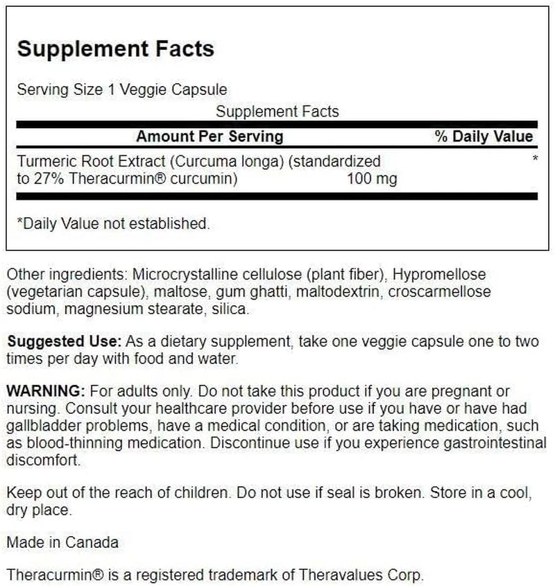 Theracurmin - Herbal Supplement Supporting Joint Health & Mobility - Formulat...