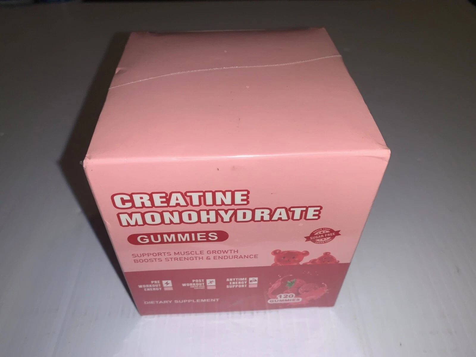 Creatine Monohydrate Gummies 6000mg 120 Ct