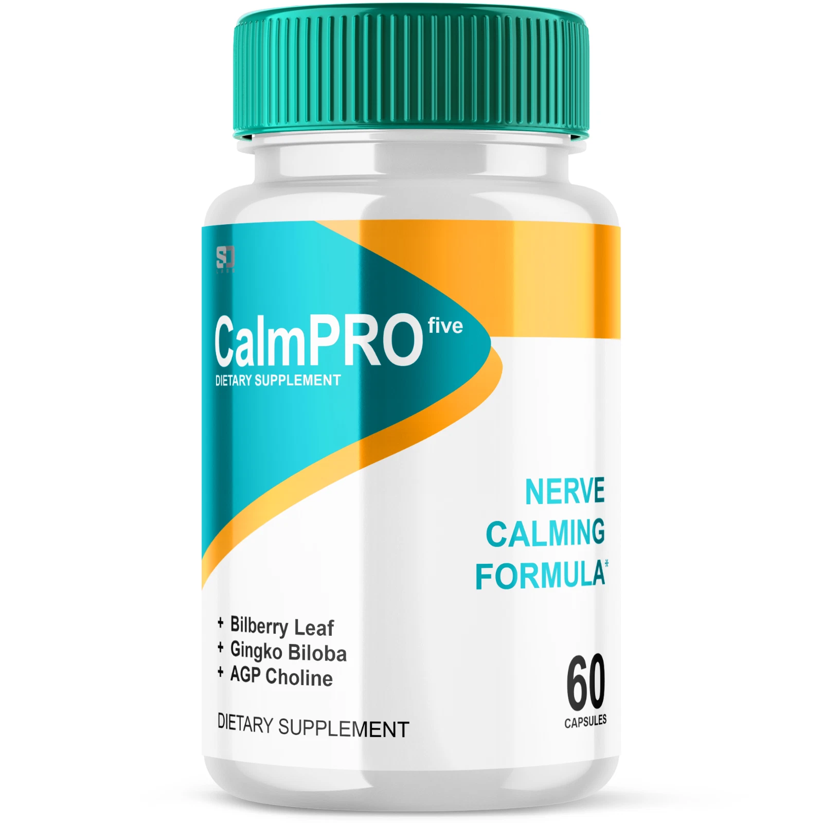 [286243279447] CalmPro5 Calm Pro 5 Nerve Support Pills Calming Supplement (60 Capsules)