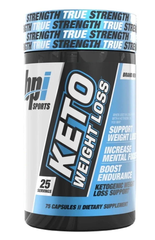 Bpi Health Keto Weight loss Capsules Ketogenic Diet Supplement Exp 11/26 NEW