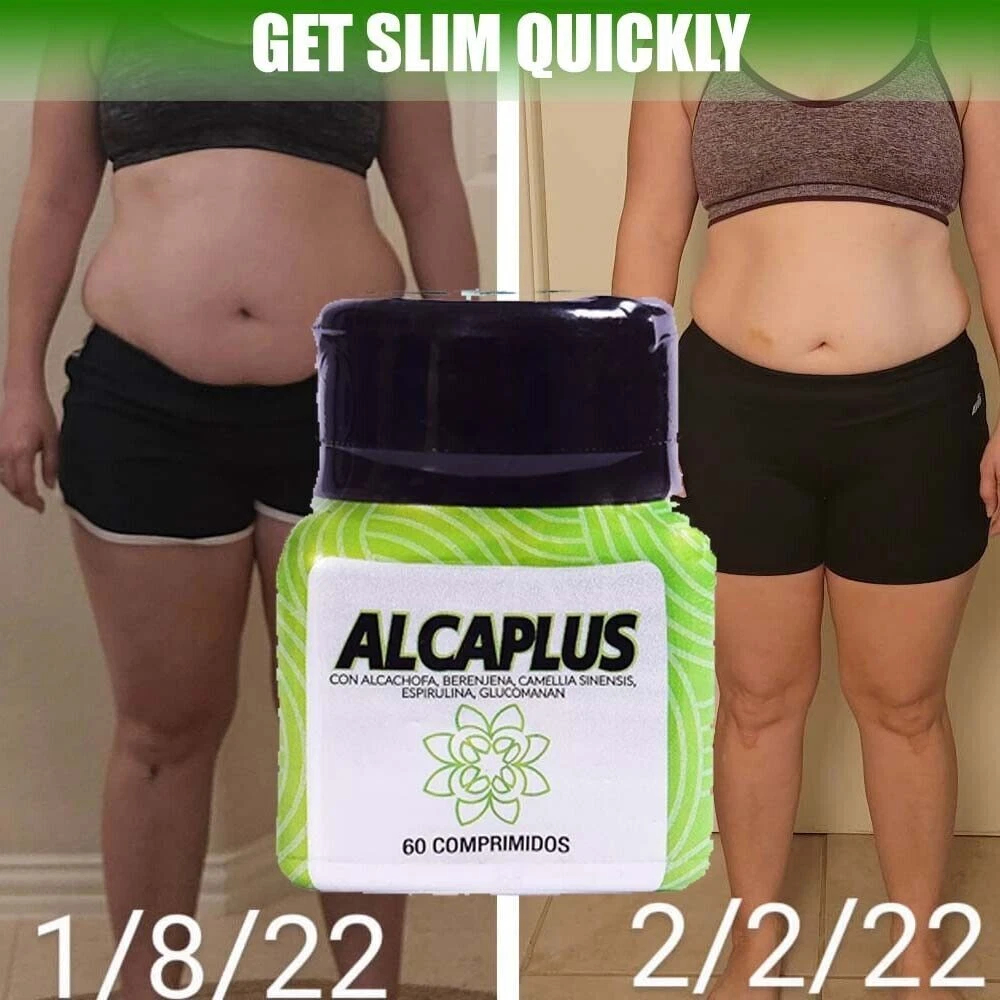 Alcaplus Weight Loss Pills For Men Women Herbal Body Fat Reduction Supplement